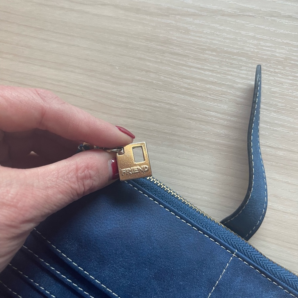 Friend Blue wallet - Picture 2 of 4